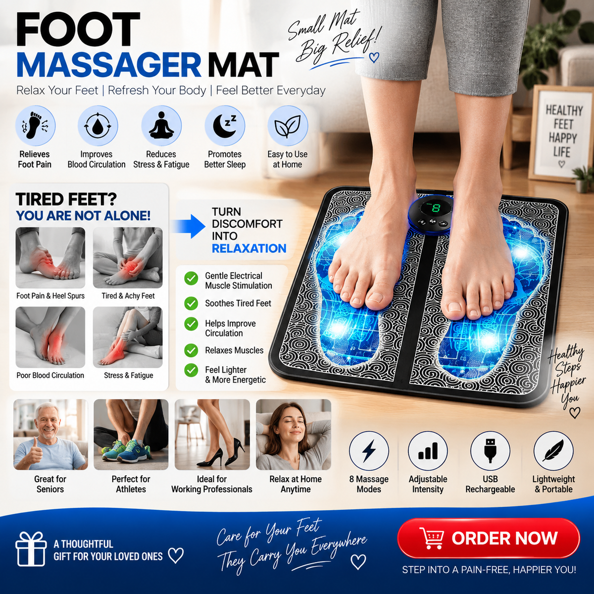 Foot Massager Mat
