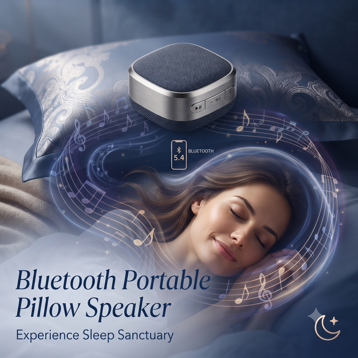 Bluetooth Portable Pillow Speaker